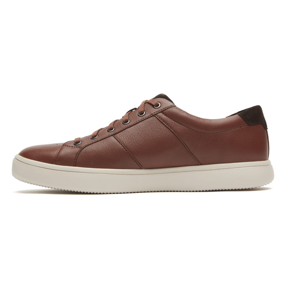 Tenis Rockport Homem Marrom - Jarvis Lace-To-Toe - 01237UVNA